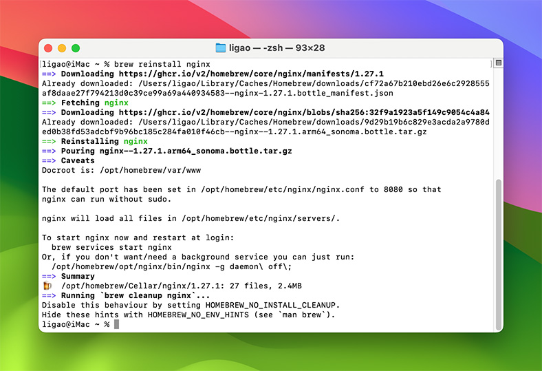 安装 Nginx